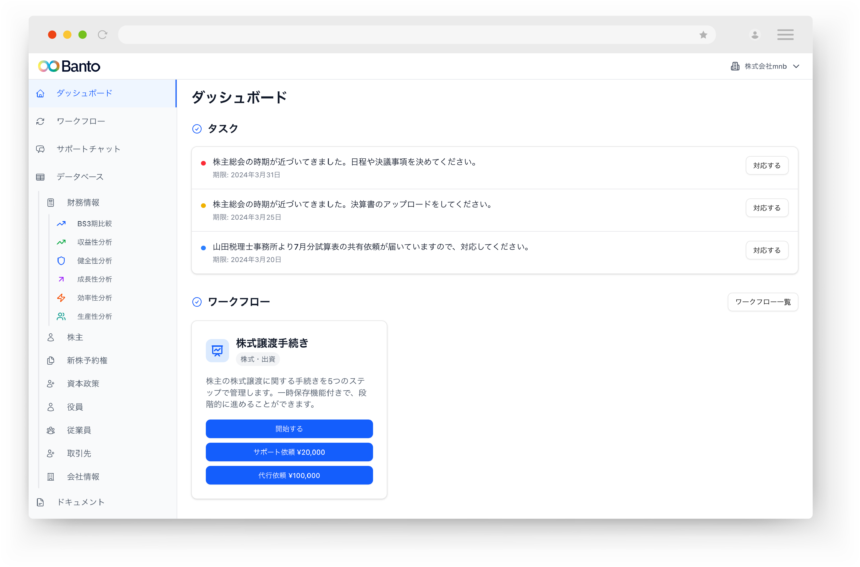 データをすぐに可視化・作成・共有
